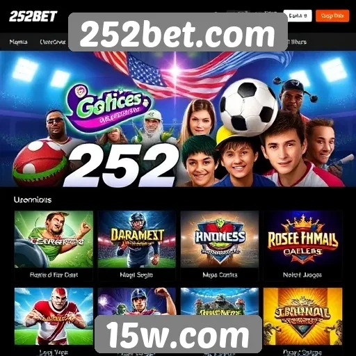 Recursos de jogos e apostas na plataforma 252bet.com
