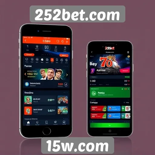 Interface e usabilidade do 252bet.com em dispositivos móveis